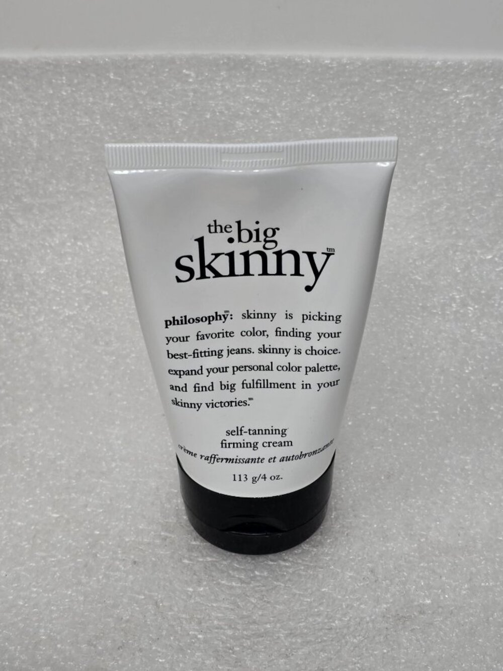 The Big Skinny Self-Tanning Firming Cream 4 Oz By Philosophy